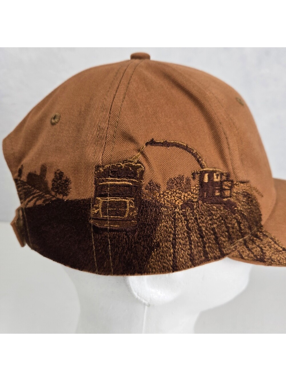 Dri Duck Harvesting Farming Hat Industry Series Combine Embroidered Cap 2014
